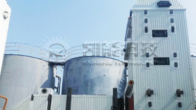 凯能科技为临沂某沼气发电项目量身定制余热锅炉及SCR烟气脱硝设备