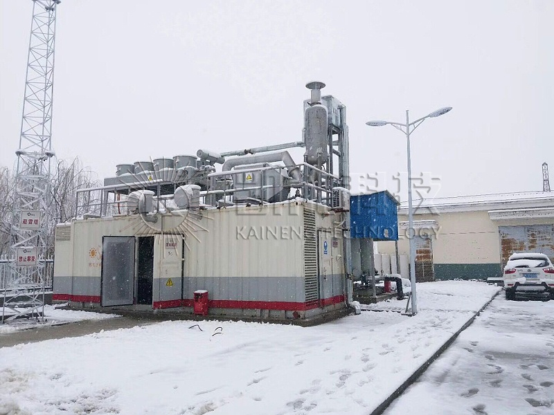 发电机组余热锅炉，宝应协鑫工程现场 (2)