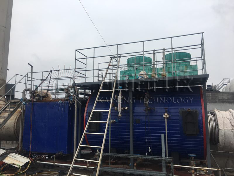 日照金禾发电机组余热锅炉3500KW2台