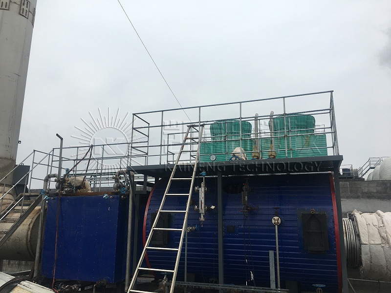 日照金禾发电机组余热锅炉3500KW2台1