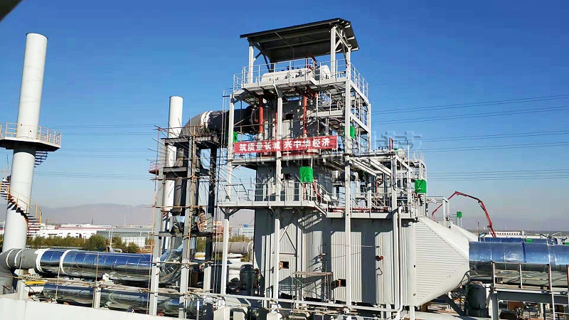 余热脱硝一体化设备，明拓工程现场 (8)