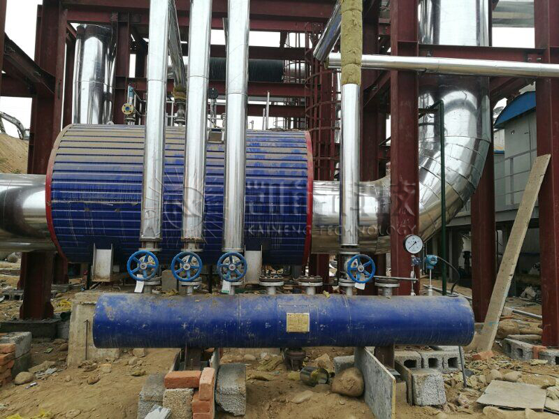 发电机组余热锅炉，巴基斯坦工程现场 (2)