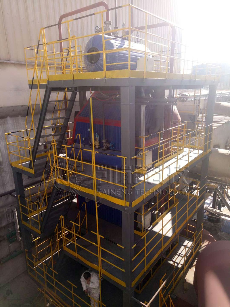 玻璃窑炉余热锅炉，烟台长裕工程现场 (13)