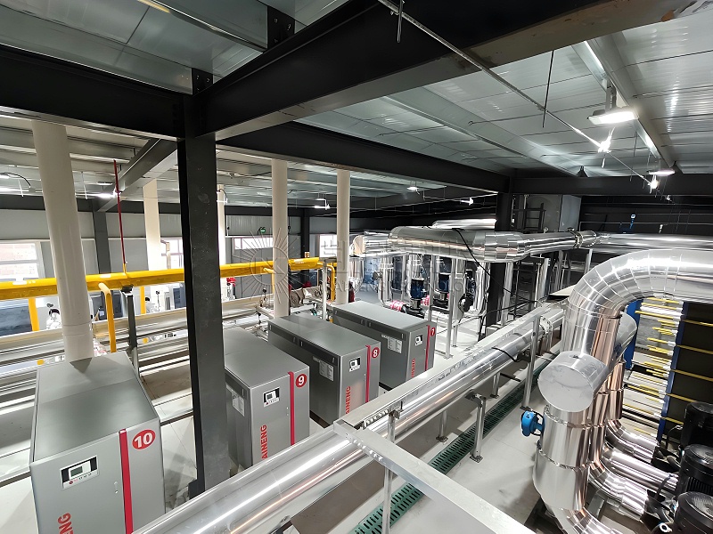 冷凝锅炉，寿光营里镇社区13台1400kw项目，潍坊寿光