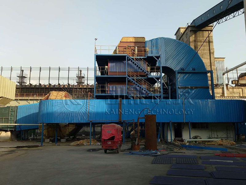 焦化炉余热锅炉，山西新绛工程现场 (5)