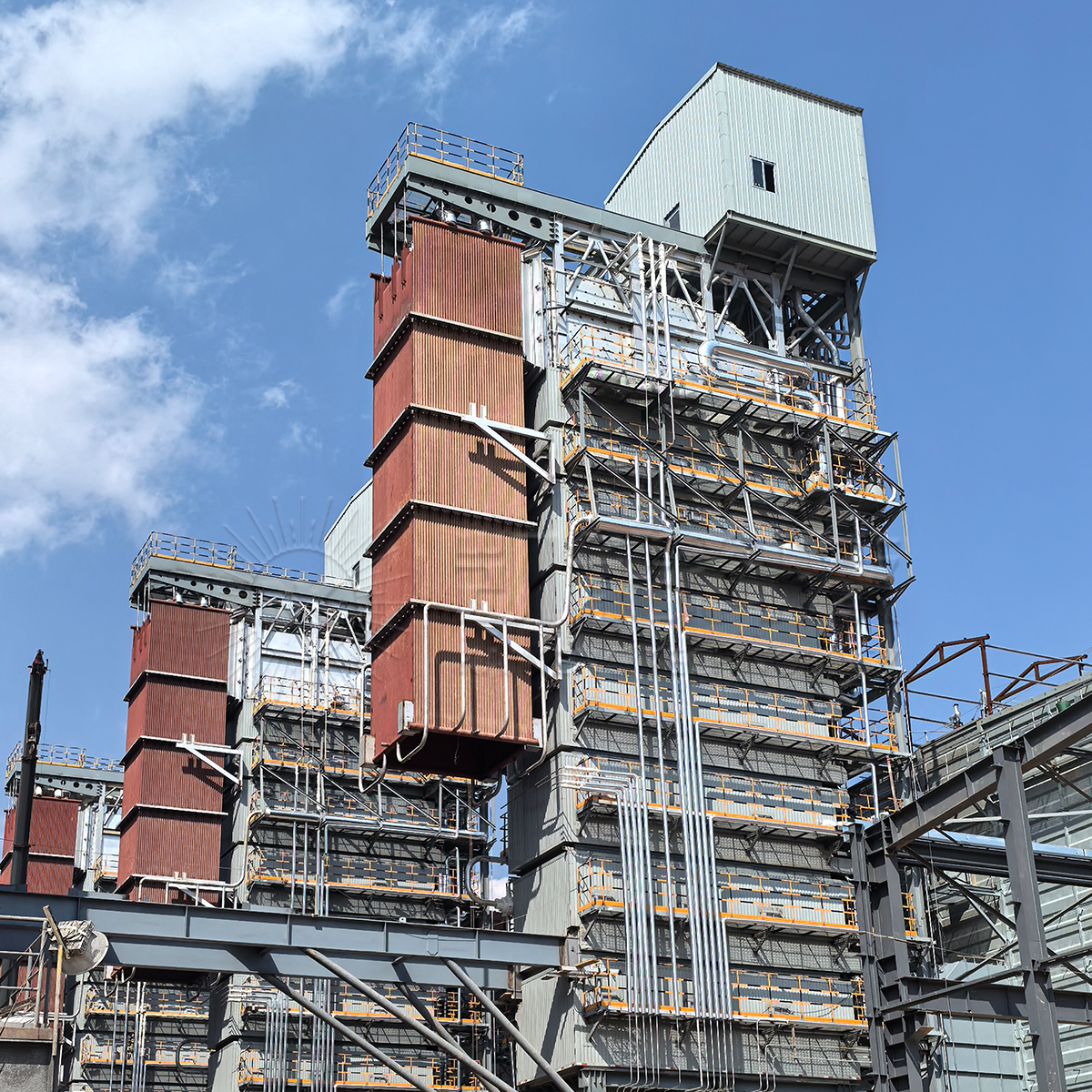 硅钙/硅钡合金矿热炉余热锅炉①