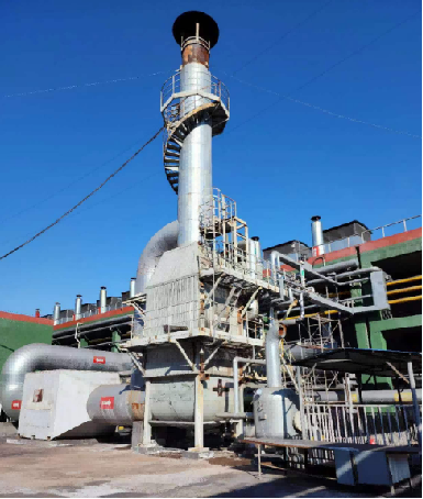 山西瓦斯发电机组余热锅炉